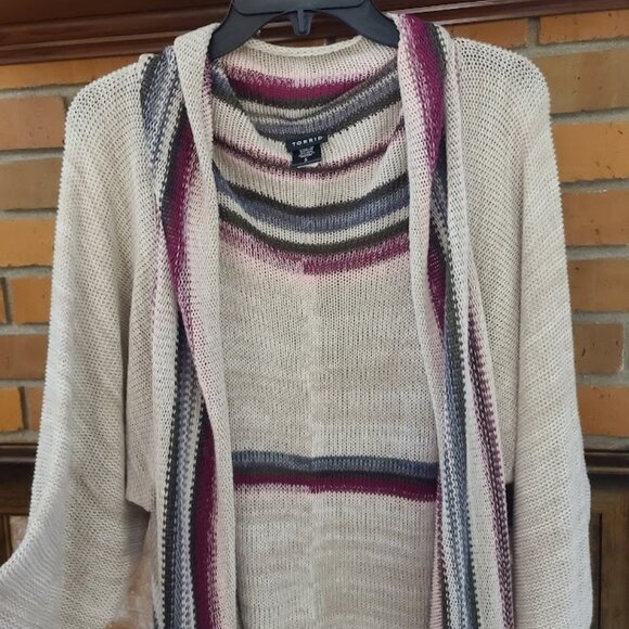 Torrid 5X Slouchy Cardigan - Picture 3 of 8